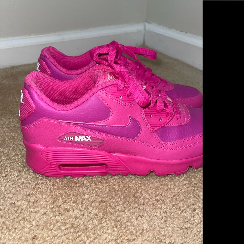 Hot Pink Nike Air Max 90s - Picture 5 of 9